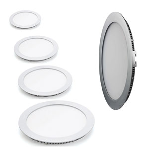 flow line round panel Light